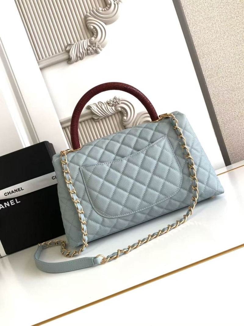 Ch**el top handle bags